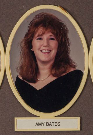 Beta Omega Chapter Composite Detail, Amy Bates, 1991-1992