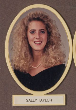 Beta Omega Chapter Composite Detail, Sally Taylor, 1991-1992