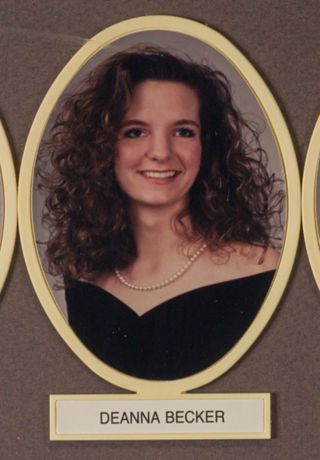 Beta Omega Chapter Composite Detail, Deanna Becker, 1991-1992