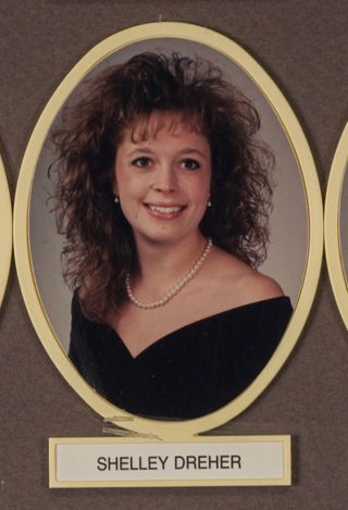 Beta Omega Chapter Composite Detail, Shelley Dreher, 1991-1992