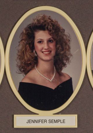 Beta Omega Chapter Composite Detail, Jennifer Semple, 1991-1992