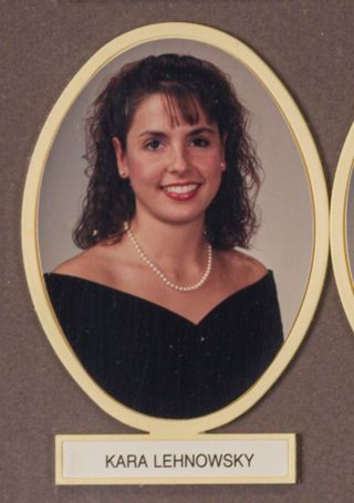 Beta Omega Chapter Composite Detail, Kara Lehnowsky, 1991-1992