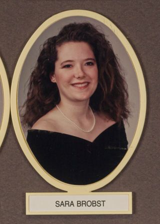 Beta Omega Chapter Composite Detail, Sara Brobst, 1991-1992