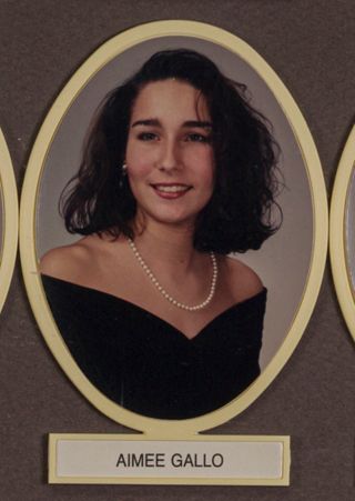 Beta Omega Chapter Composite Detail, Aimee Gallo, 1991-1992