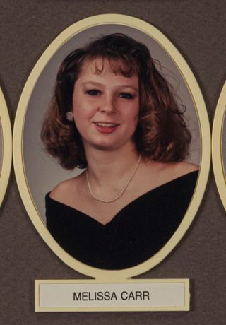 Beta Omega Chapter Composite Detail, Melissa Carr, 1991-1992