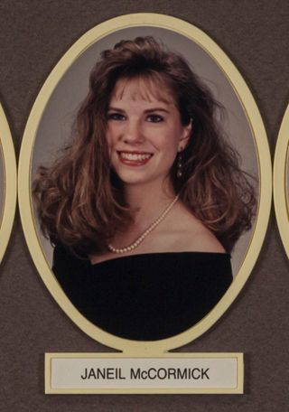 Beta Omega Chapter Composite Detail, Janeil McCormick, 1991-1992