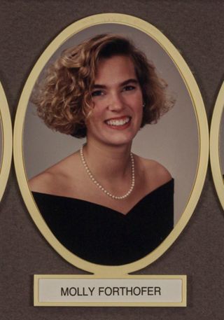 Beta Omega Chapter Composite Detail, Molly Forthofer, 1991-1992