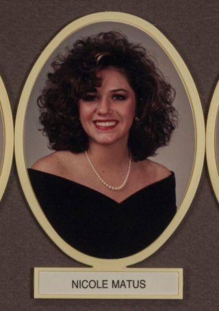 Beta Omega Chapter Composite Detail, Nicole Matus, 1991-1992