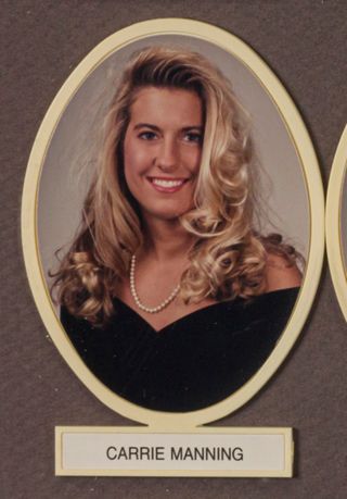 Beta Omega Chapter Composite Detail, Carrie Manning, 1991-1992
