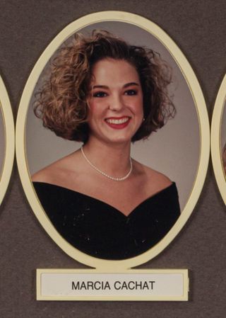 Beta Omega Chapter Composite Detail, Marcia Cachat, 1991-1992