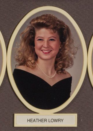 Beta Omega Chapter Composite Detail, Heather Lowry, 1991-1992