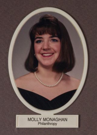 Beta Omega Chapter Composite Detail, Molly Monaghan, 1992-1993