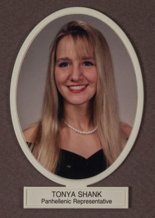 Beta Omega Chapter Composite Detail, Tonya Shank, 1992-1993