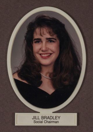 Beta Omega Chapter Composite Detail, Jill Bradley, 1992-1993
