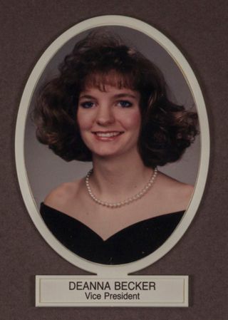 Beta Omega Chapter Composite Detail, Deanna Becker, 1992-1993