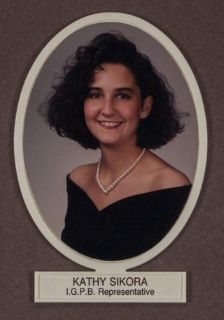 Beta Omega Chapter Composite Detail, Kathy Sikora, 1992-1993