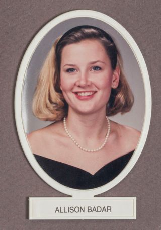 Beta Omega Chapter Composite Detail, Allison Badar, 1992-1993
