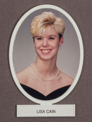 Beta Omega Chapter Composite Detail, Lisa Cain, 1992-1993