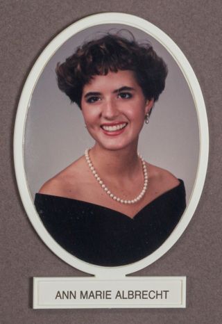 Beta Omega Chapter Composite Detail, Ann Marie Albrecht, 1992-1993