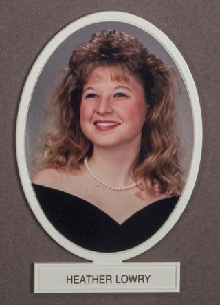 Beta Omega Chapter Composite Detail, Heather Lowry, 1992-1993