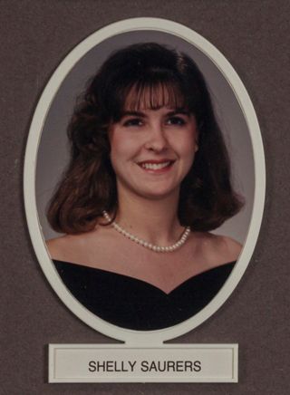 Beta Omega Chapter Composite Detail, Shelly Saurers, 1992-1993