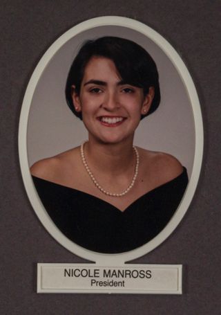 Beta Omega Chapter Composite Detail, Nicole Manross, 1994-1995