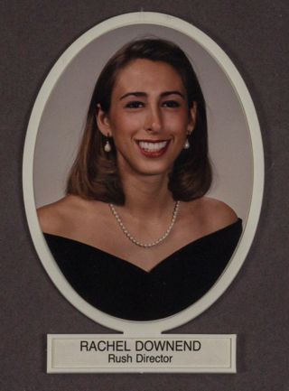 Beta Omega Chapter Composite Detail, Rachel Downend, 1994-1995