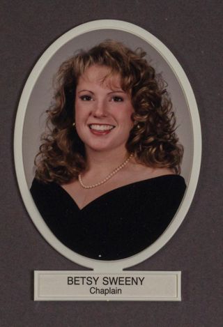 Beta Omega Chapter Composite Detail, Betsy Sweeny, 1994-1995