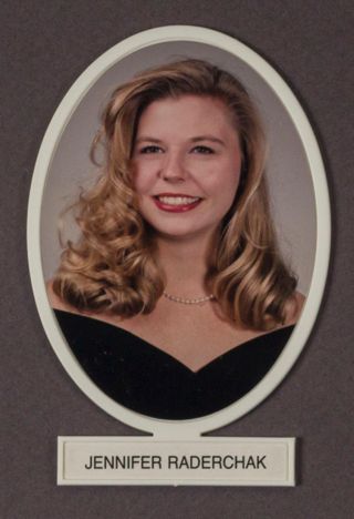 Beta Omega Chapter Composite Detail, Jennifer Raderchak, 1994-1995