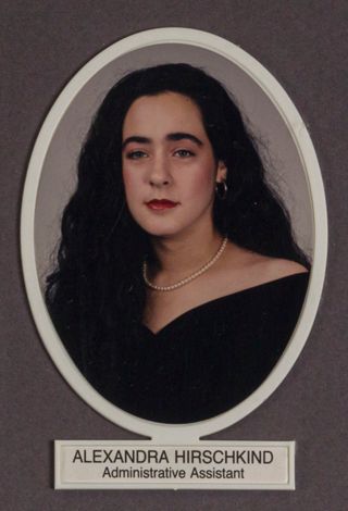 Beta Omega Chapter Composite Detail, Alexandra Hirschkind, 1994-1995