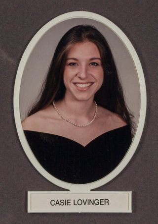 Beta Omega Chapter Composite Detail, Casie Lovinger, 1994-1995