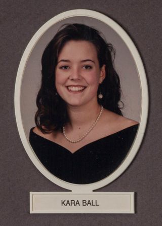 Beta Omega Chapter Composite Detail, Kara Ball, 1994-1995