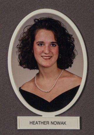 Beta Omega Chapter Composite Detail, Heather Nowak, 1994-1995