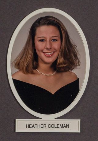 Beta Omega Chapter Composite Detail, Heather Coleman, 1994-1995