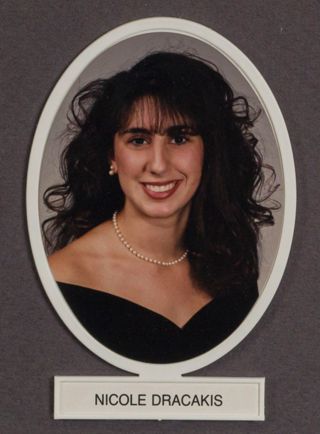 Beta Omega Chapter Composite Detail, Nicole Dracakis, 1994-1995