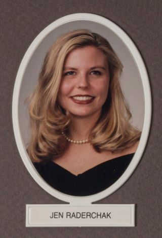 Beta Omega Chapter Composite Detail, Jen Raderchak, 1995-1996
