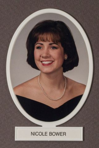 Beta Omega Chapter Composite Detail, Nicole Bower, 1995-1996