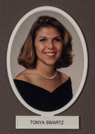 Beta Omega Chapter Composite Detail, Tonya Swartz, 1995-1996