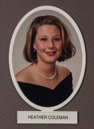 Beta Omega Chapter Composite Detail, Heather Coleman, 1995-1996