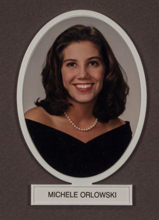 Beta Omega Chapter Composite Detail, Michele Orlowski, 1995-1996