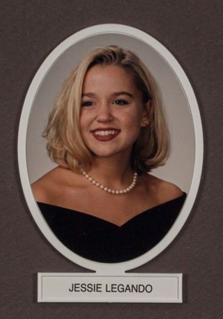 Beta Omega Chapter Composite Detail, Jessie Legando, 1995-1996