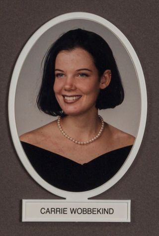Beta Omega Chapter Composite Detail, Carrie Wobbekind, 1995-1996