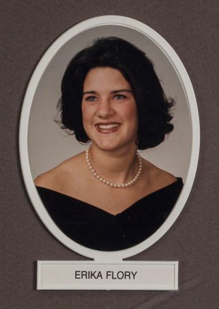 Beta Omega Chapter Composite Detail, Erika Flory, 1995-1996