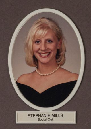 Beta Omega Chapter Composite Detail, Stephanie Mills, 1996-1997