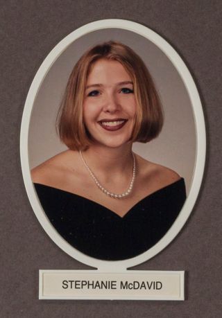 Beta Omega Chapter Composite Detail, Stephanie McDavid, 1996-1997