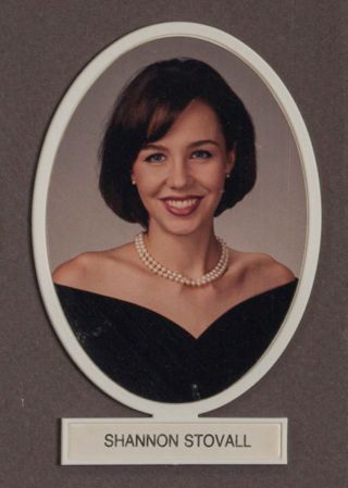 Beta Omega Chapter Composite Detail, Shannon Stovall, 1996-1997