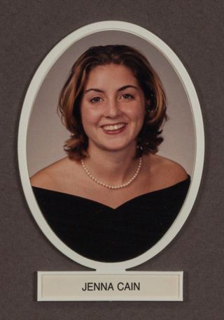 Beta Omega Chapter Composite Detail, Jenna Cain, 1996-1997