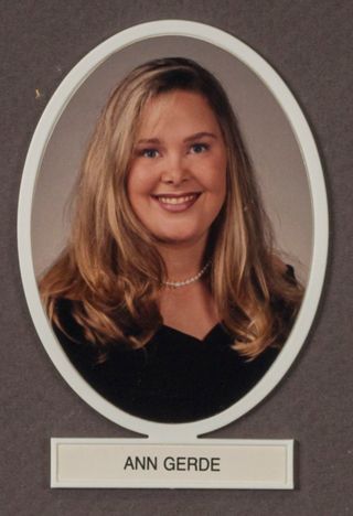 Beta Omega Chapter Composite Detail, Ann Gerde, 1996-1997