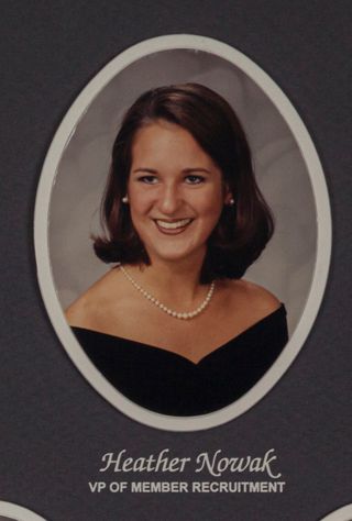Beta Omega Chapter Composite Detail, Heather Nowak, 1997-1998