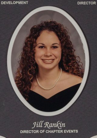 Beta Omega Chapter Composite Detail, Jill Rankin, 1997-1998